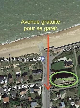 Le Lagon de Léon Escapade à deux en front de mer, avec accès direct et privatif à la plage, sur la Promenade Marcel Proust à Cabourg