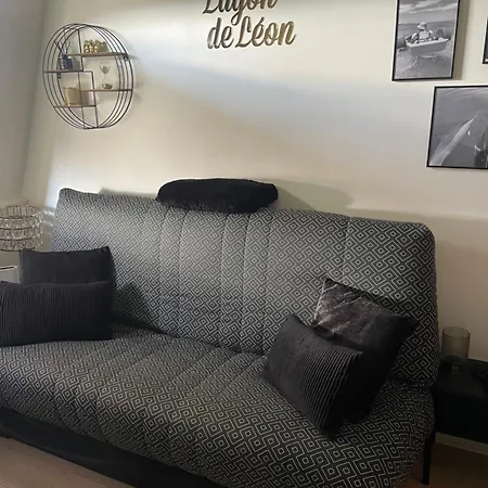 Appartement Le Lagon De Leon Escapade A Deux En Front De Mer, Avec Acces Direct Et Privatif A La Plage, Sur La Promenade Marcel Proust A (adults Only)