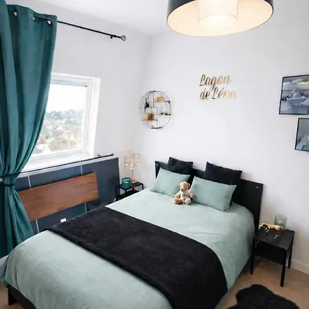 Apartamento Le Lagon De Léon, Escapade à Deux En Front De Accès Direct Et Privatif à La Plage&promenade Marcel Proust Cabourg