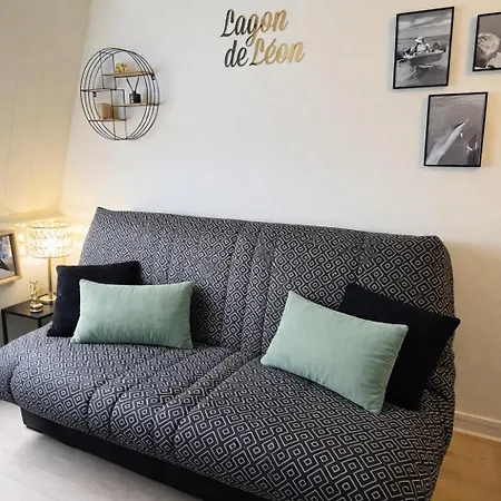 Apartamento Le Lagon De Léon, Escapade à Deux En Front De Accès Direct Et Privatif à La Plage&promenade Marcel Proust