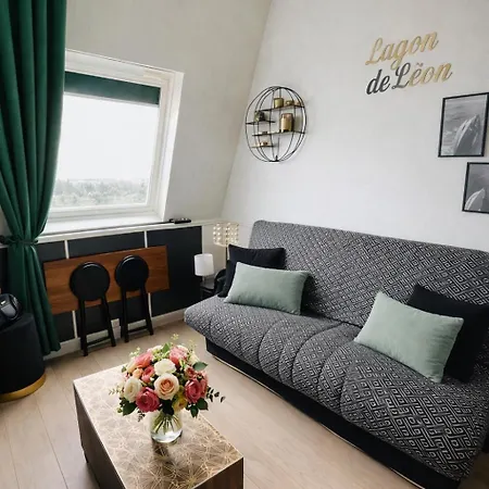 Le Lagon De Leon Escapade A Deux En Front De Mer, Avec Acces Direct Et Privatif A La Plage, Sur La Promenade Marcel Proust A (adults Only) 公寓 *